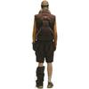adidas Originals X Hamcus Collaboration FW23 Color Block Quilted Logo Drawstring Zipper Down Vest Unisex Vests Brown IU4840