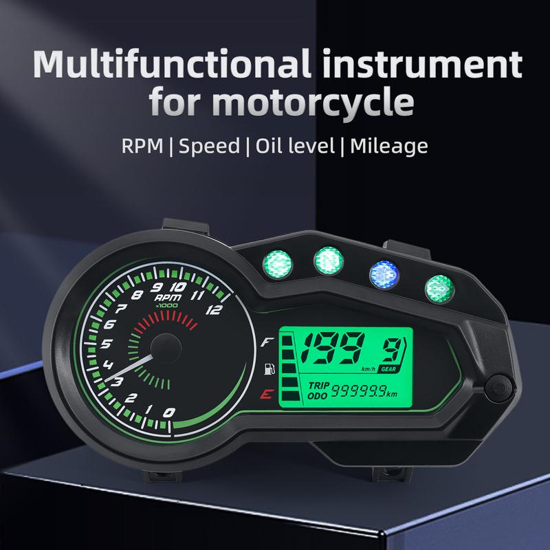 

Motorcycle Speedometer Tachometer Multi-functional LCD Display Speed Oil Level Mileage Meter Panel For Italika 150z 150sz 170z