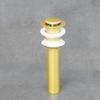 Antique Brass Washbasin Stopper Without Overflow GOLD GLEN 1 21