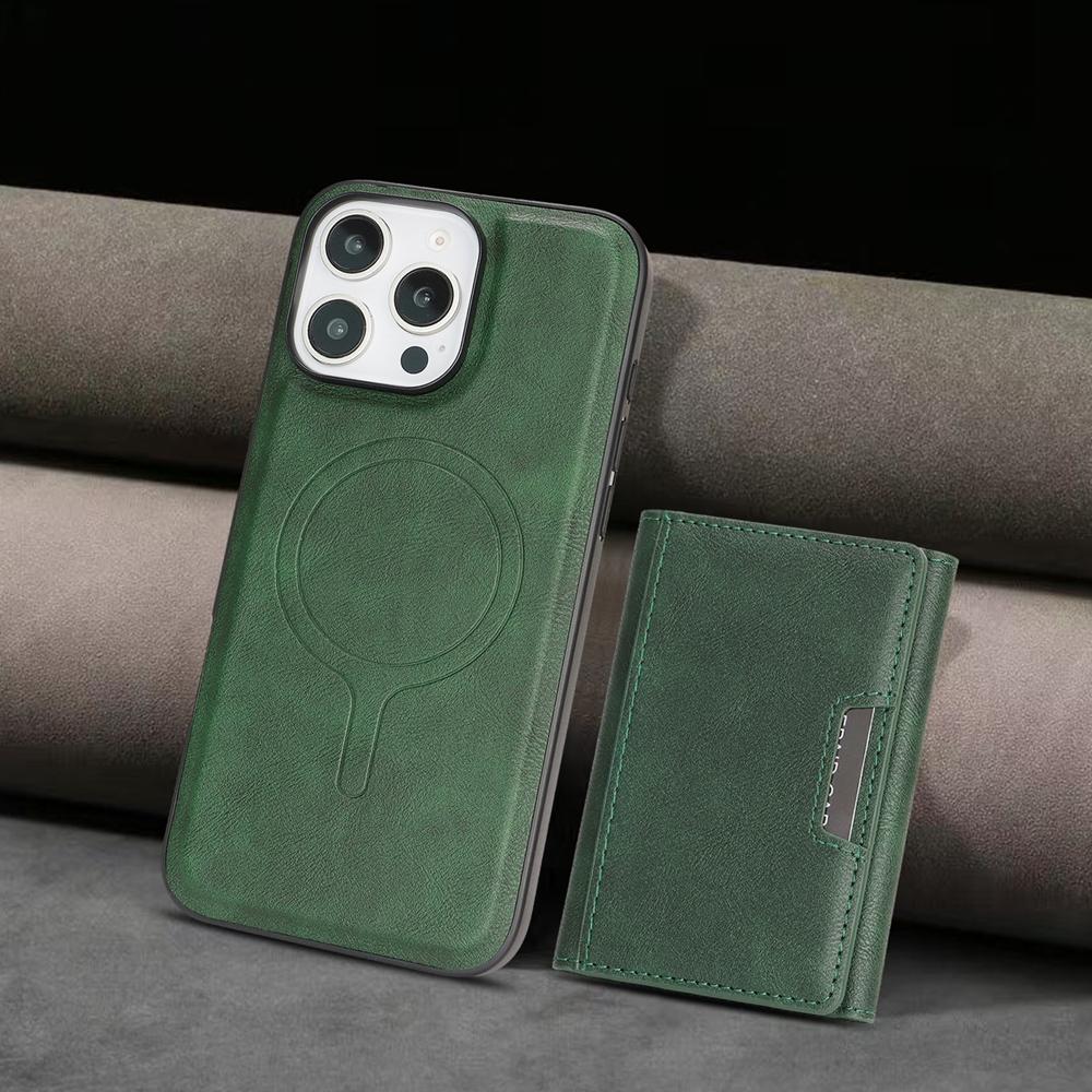 2 in 1 Detachable Magsafe Case for IPhone 17 Air 16 Promax15 Plus 14 Pro 13 Pro Max 12 Magnetic 7 Card Slots Holder Phone Cover