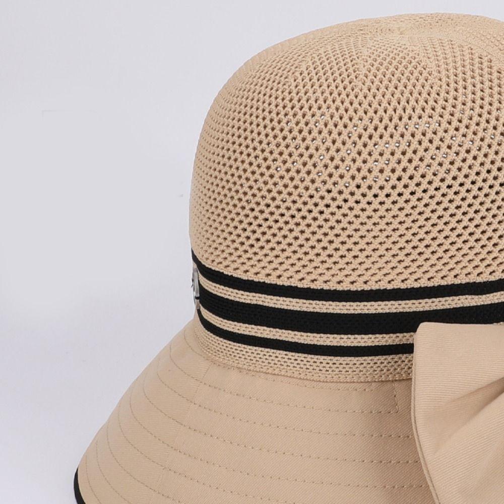 Weave Women Sun Hat Wide Brim Sunscreen Bucket Hat Fashion Sun Cap  Ladies/Girls
