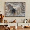 Carved Eagle Jigsaw Puzzle 1000 Pieces - Realistic Relief Art Puzzle for Adults, Challenging Animal Shape Puzzle, Home Decor
