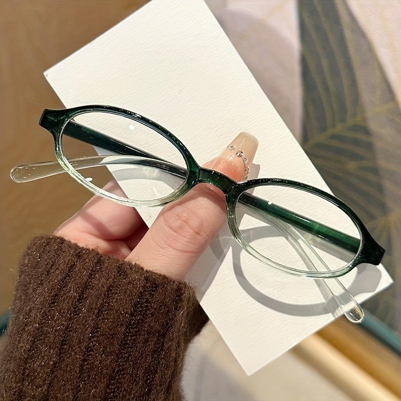 1pc Vintage Inspired Glasses for Women Anti-Blue Light Fashionable Small Frame Trendy Y2K Style Ideal for Commuting Everyday Use