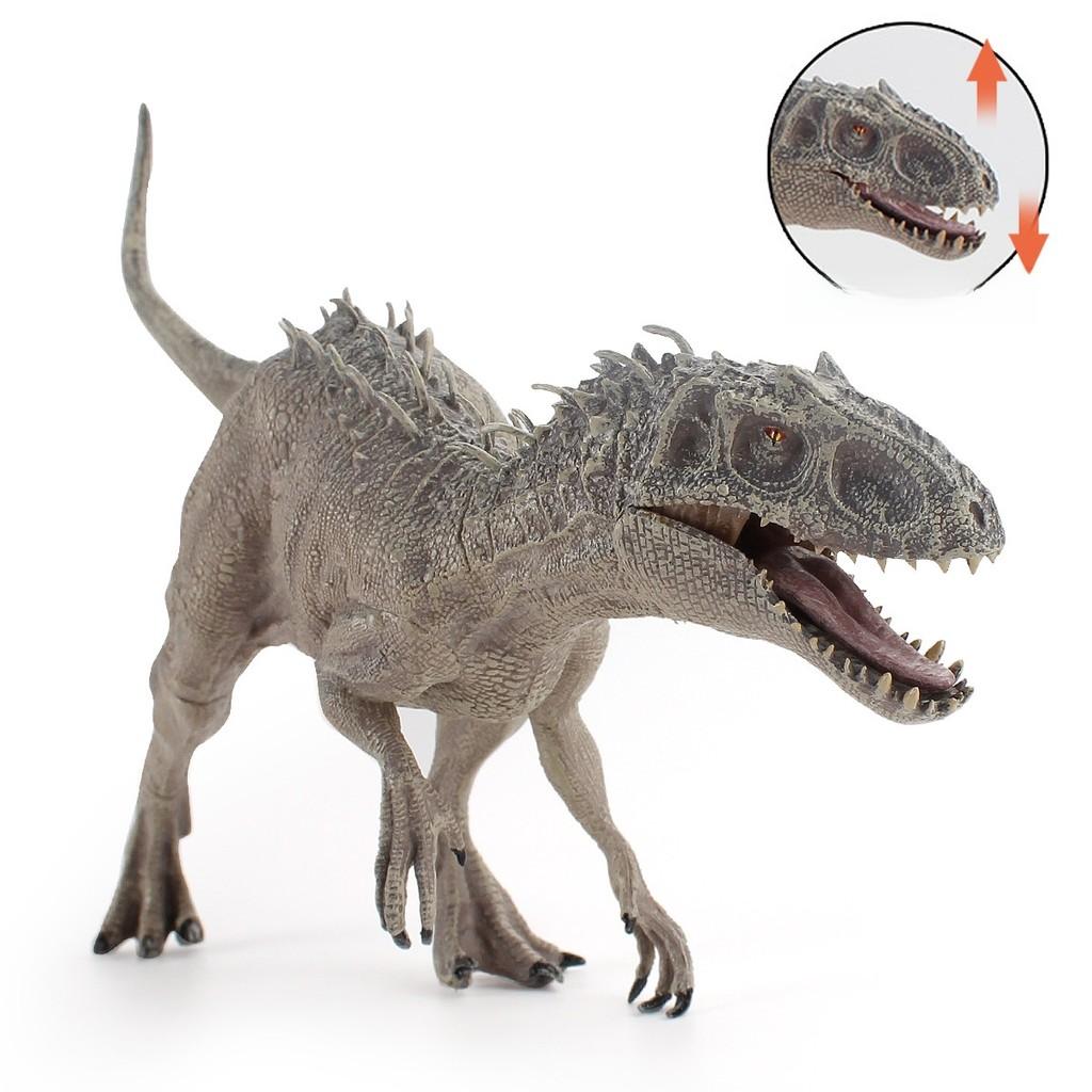 Dinosaur Toy Model For Boys Pvc Collectible With Jaw Movement And Durable Construction