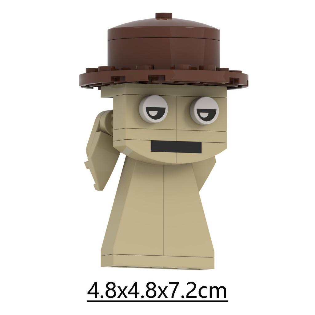 Sprunki Building Game Block Toys Model Cartoon Children Puzzle Dolls Figure