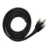 För PC Router Hållbar svart PVC CAT5 RJ45 Ethernet LAN Network Patch-kabel