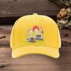 Japan Mount Fuji Cherry Blossom Temple Baseball Cap Adjustable Lightweight Breathable Sun Hat For Travel Outdoor Beach Casual