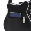 PU Leather Crossbody Bag in Guitar Shape Student Shoulder Bags Adjustable Strap for School Rehearsals and Performances