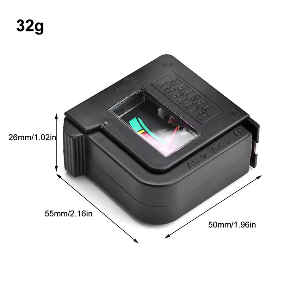 Universal Battery Tester Reliable Battery Capacity and Voltage Measurement Tool Model BT-860 Battery Tester with Display