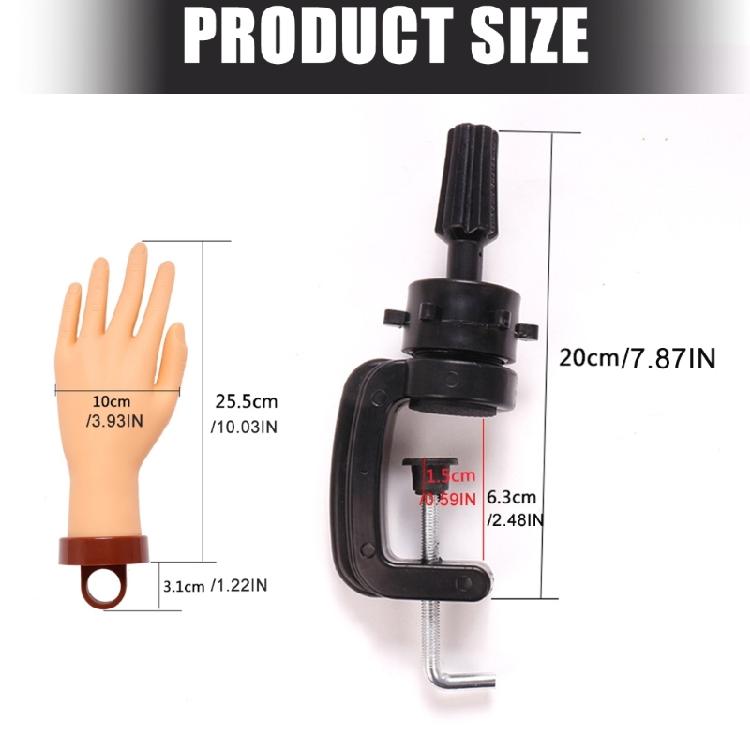Against Slip Manicuring Training Stand Transportable Desktop Base For Unguis Practice Modifiable Positioning Expert Substance