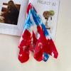 Spot West Coast Square Scarf Full Polyester Printed Small Square Scarf Silk Scarf Women's Hip Hop Hip Hop Cashew Flower Headscarf