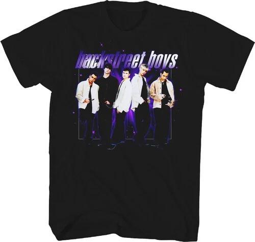 Backstreet Boys - Backstreet Boys - Galaxy Photo T-Shirt - Medium Black TS0104BS XXL
