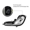 Car Left Right Fog Lamp Assembly Replacement Bumper Clear Lens Fog Light Fit For Hyundai Accent 2012-2016 92R000 922011R010