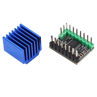 Controlador de Motor Paso a Paso TMC2226 256 Micro Pasos Bajo Ruido con Disipador de Calor Accesorio para Impresora 3D