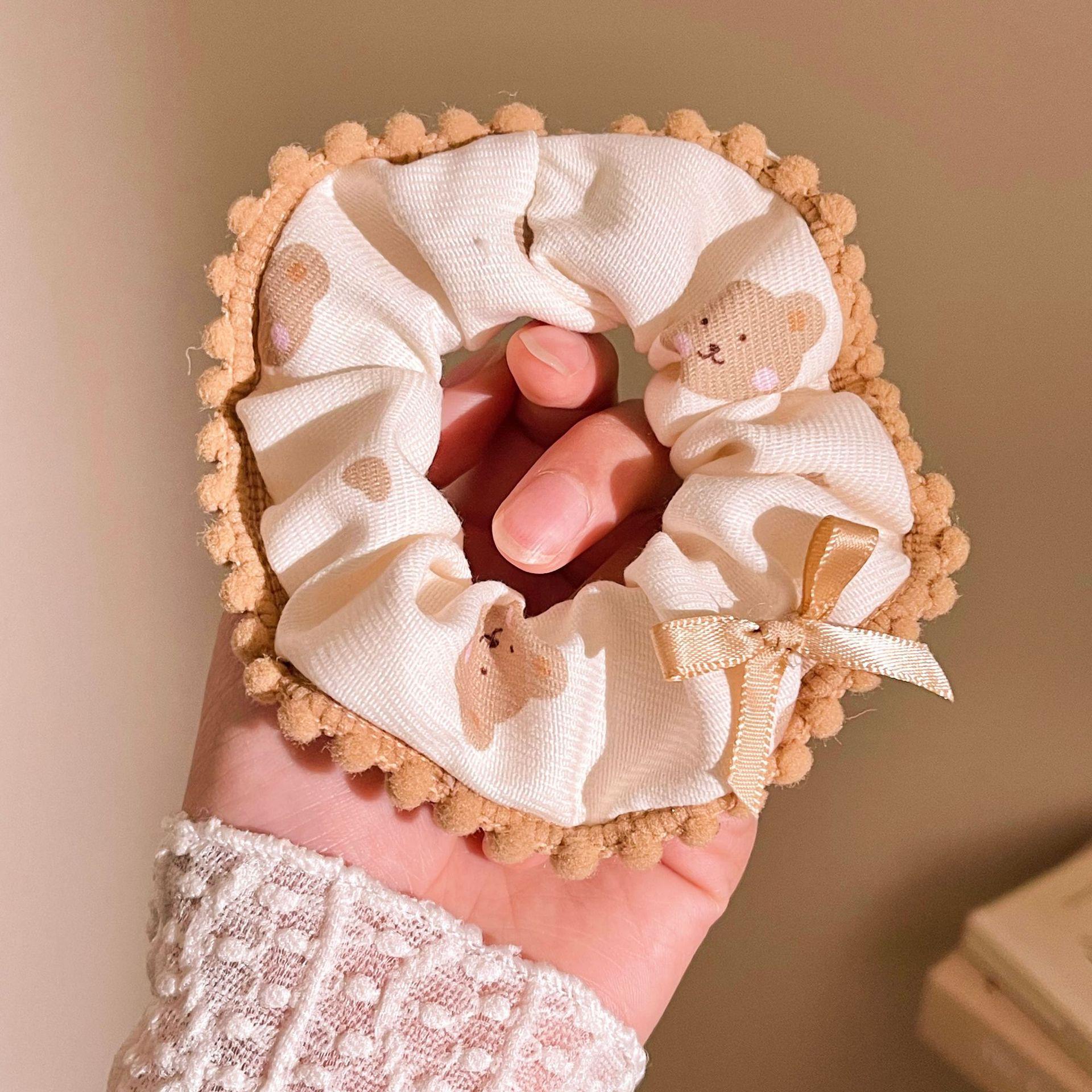 

Сладкая вишня бант резинка для волос - Высокоэластичная резинка для волос для хвостика кофейный