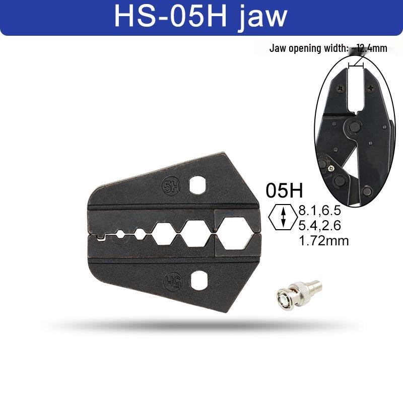 

HS High-Precision Ratchet Crimping Pliers Jaw for Pin, Bare, and Pre-insulated Terminals