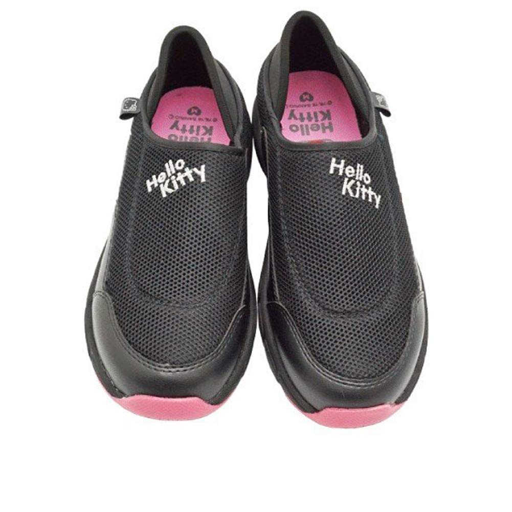 

Hello Kitty Mesh Nurse Shoes Рабочие сандалии Обувь для ухода за больными Товары для медсестер S [Sanrio] 2-way (Дамы) СА-02723 (Дамы (22-22,5см), черный)