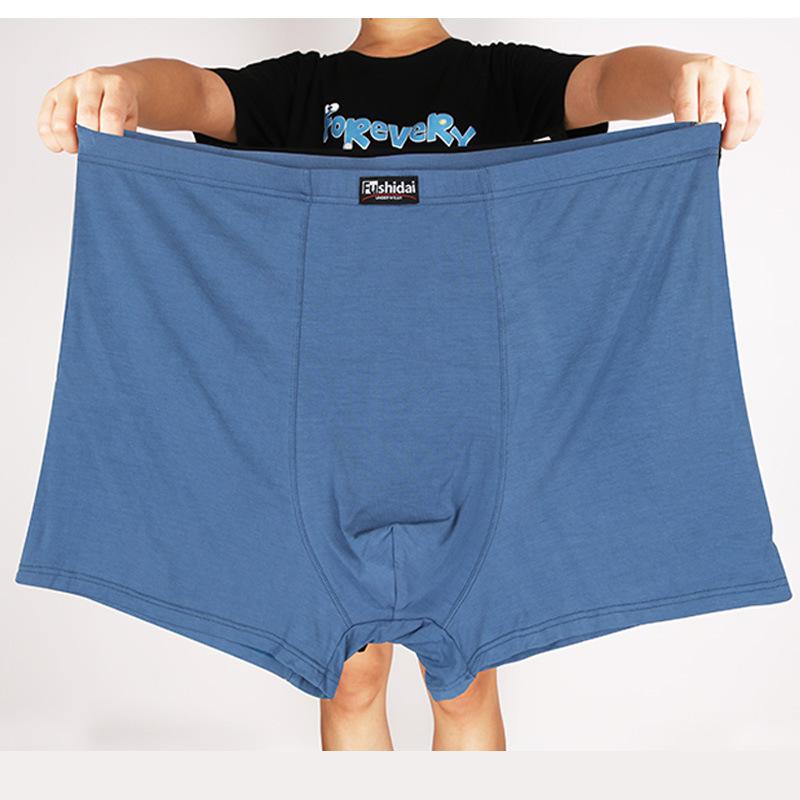 4 Pieces Big Size Underwear Men 's Panties Breathable Underpants Modal Oversize Boxers Shotrs 3XL 4XL 5XL 6XL  7XL 8XL 9XL 10XL 11XL 12XL 13XL