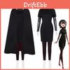 Hotel Transylvania Mavis Cosplay Costume With Polyester Cape For Halloween And Cosplay Events