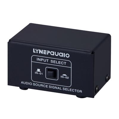 LINEPAUDIO Audio-Umschalter RCA 2 in 1 Out / 1 in 2 Out A/B-Schalter Stereo-Audio-Splitter-Box mit Nr