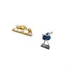 Modern Feng Shui Bull And Ballet Girl Figurine Creative Animal Sculpture for Desk Bookshelf Living