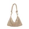 Diamantbesetzte Abendtasche Handgefertigte Bankett-Abendtasche Trendige Blitzer-Knoten-Strassstein-Tasche Partytasche Clutch