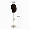 Head Model ,Display Rack Stand Wig Hat Adjustable, Stainless Steel Fashion Detachable