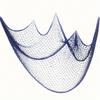 Mediterranean Style Decorative Fishing Net Hanging Ornament Thick Rope Hemp Line Shell Float Wind Chime Wall Hanging Living Room