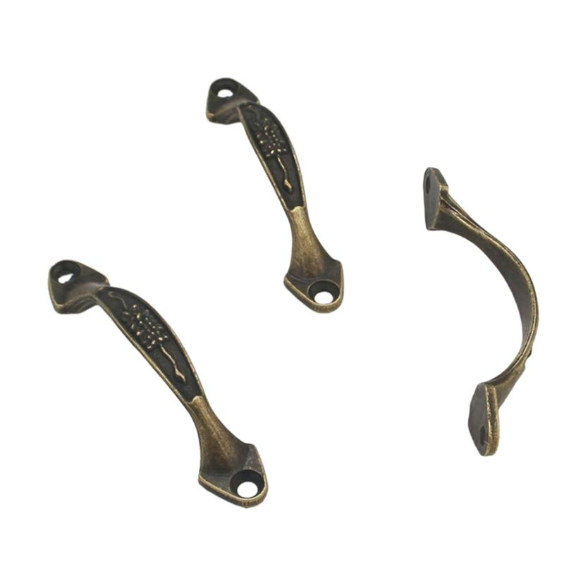 Chinese Style Drawer Pull Zinc Alloy Drawer Handle Durable for Wardrobe Jewelry