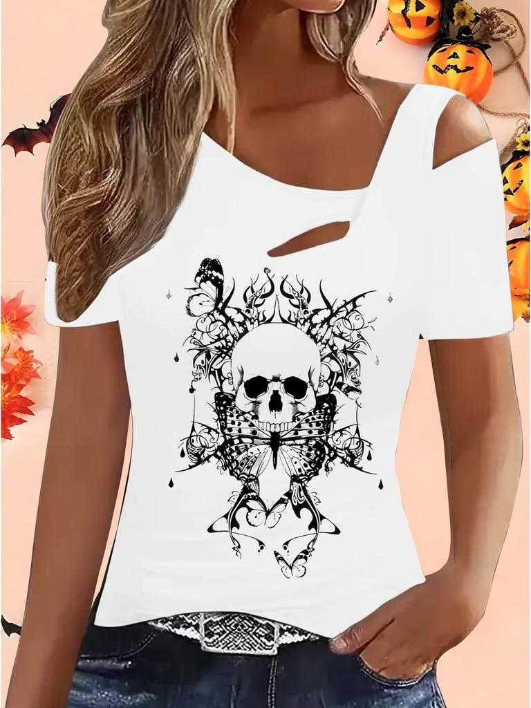Women's Loose  Halloween and Christmas Gift Tops Blouse Shirt
