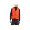 adidas Originals Logo Print V-Neck Zip Vest Men Vests Orange HM6750