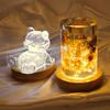 Night Light Display Stand Night Lamp Wooden LED Light Wood Light Base Lamp Base Lamp Holder
