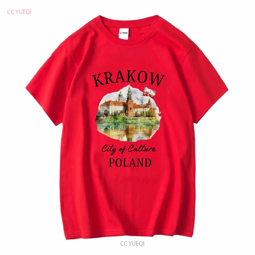 Krakow T Shirt Poland Softstyle Travel Souvenir Europe Trip long or short sleeves vintage Washed Breathable
