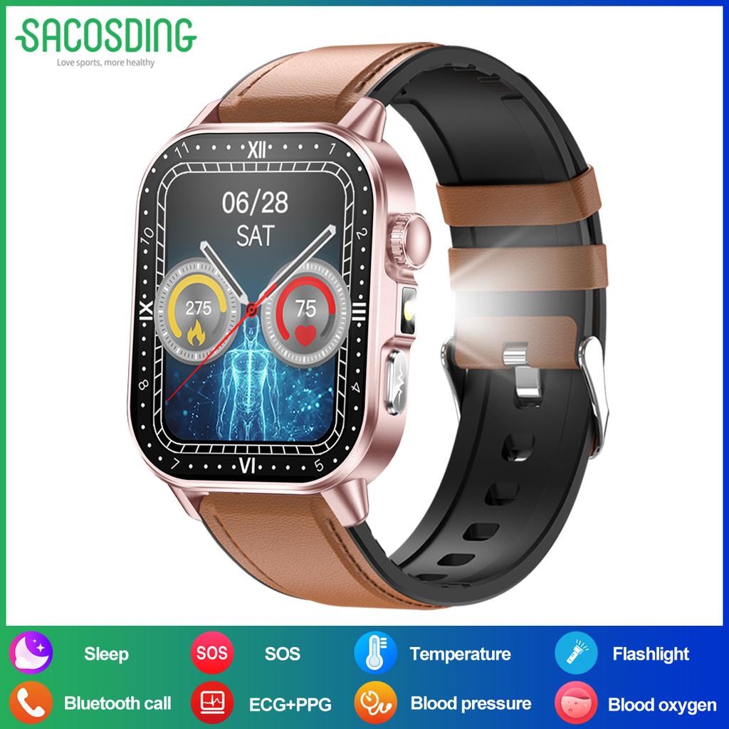 New Upgraded  Health SmartWatch BP Body fat BMI Monitoring Bluetooth Call Men 2026 Smartwatch