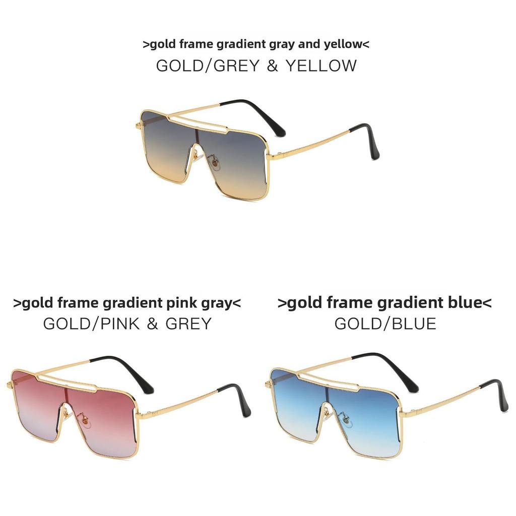 Punk Metal Hexagon Sunglasses With Pink Lenses Uv400 For Summer Beach Party