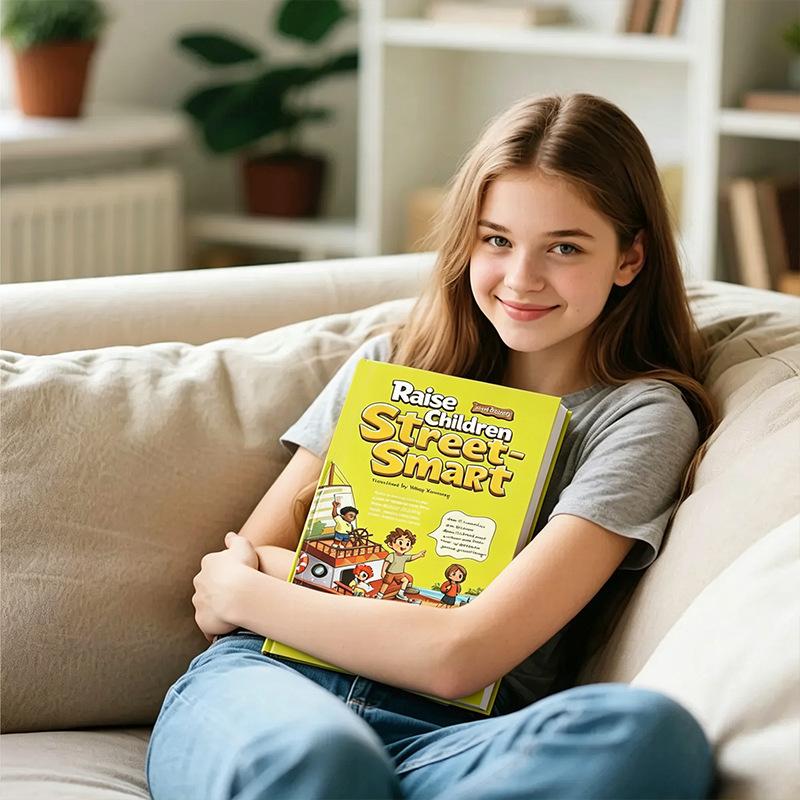 Éducation à la Sécurité de Rue pour Enfants Livre d'Images Sensibilisation à la Sécurité des Enfants Autoprotection Compétences Sociales