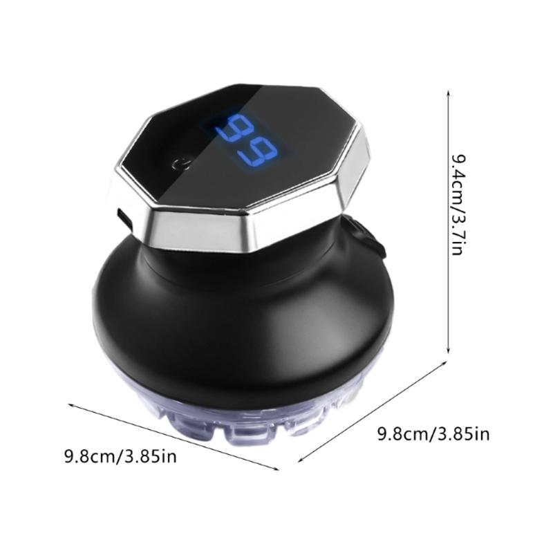 Professional Electric Hair Cutter Stainless Steel Blade Comfort Grip Rust Resistance Home Grooming Tool Easy Cleaning