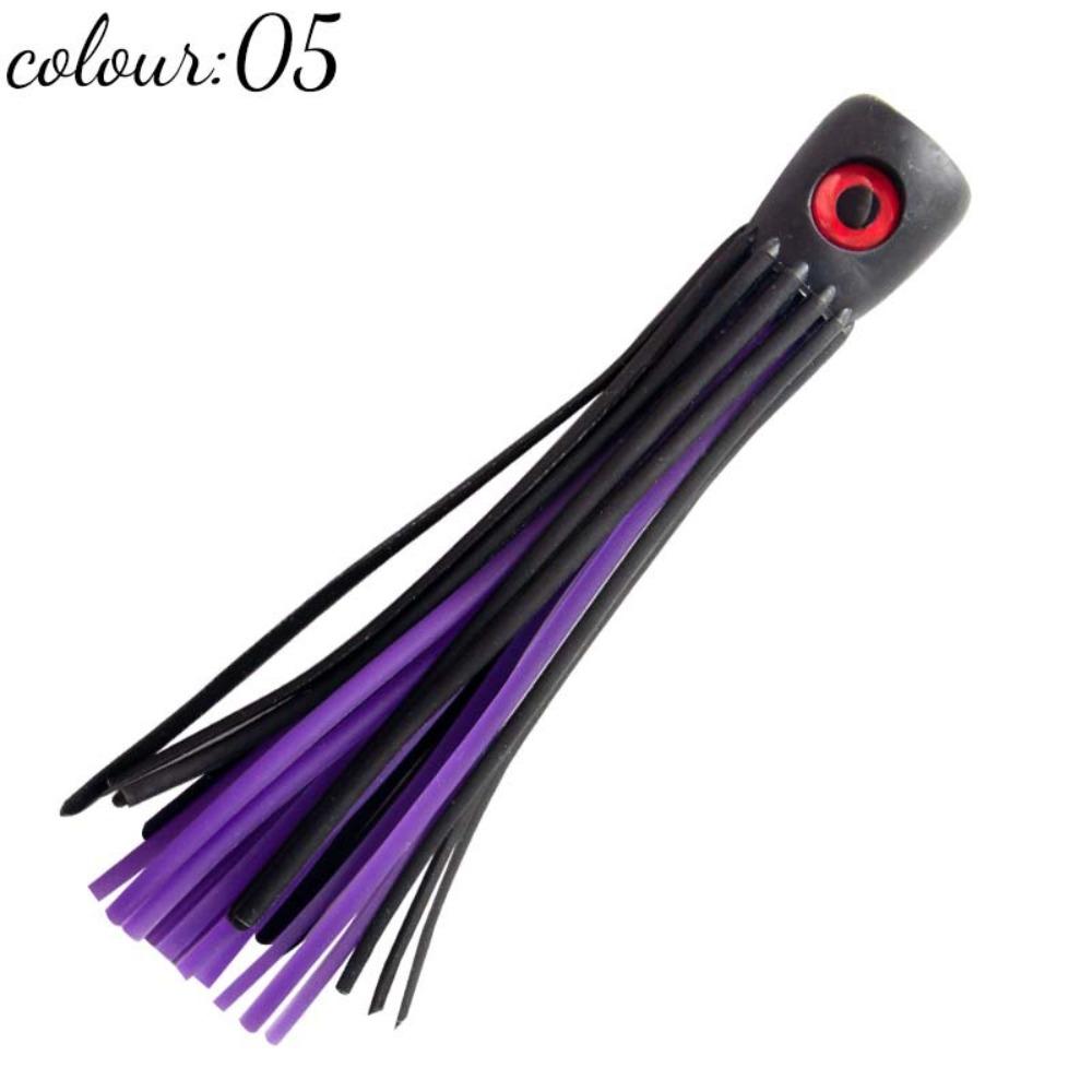 2026 15cm 20g Saltwater Octopus Bait Rubber Soft Silicone Squid Skirt Lure Purple Artificial Fishing Tackle