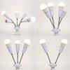 Universal E27 Lamp Base 85-285V Adjustable Tube LED Light Bulb Extension Lamp Holder 2/3/4/5Head Adapter Conversion Socket