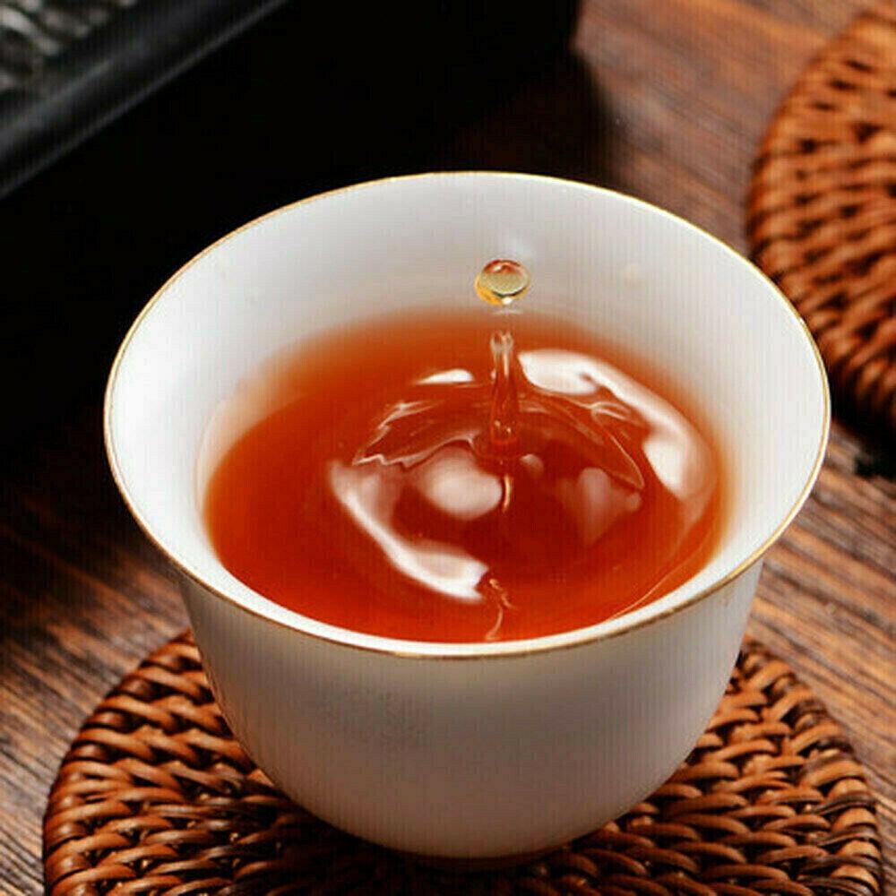 Organic Jin Jun Mei Black Tea 250g, Premium Wuyi Golden Eyebrow Loose Leaf, Natural Energy Tea for Men Women