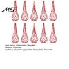 Space Saving Vine Support 10Pcs Watermelon Sling Nets, Weatherproof Reusable Melon Holder Heavy Duty Hammock Mesh, Fruit Hammocks for Cantaloupe