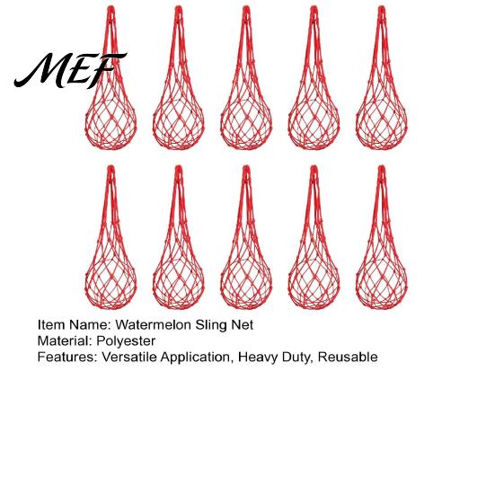Space Saving Vine Support 10Pcs Watermelon Sling Nets, Weatherproof Reusable Melon Holder Heavy Duty Hammock Mesh, Fruit Hammocks for Cantaloupe