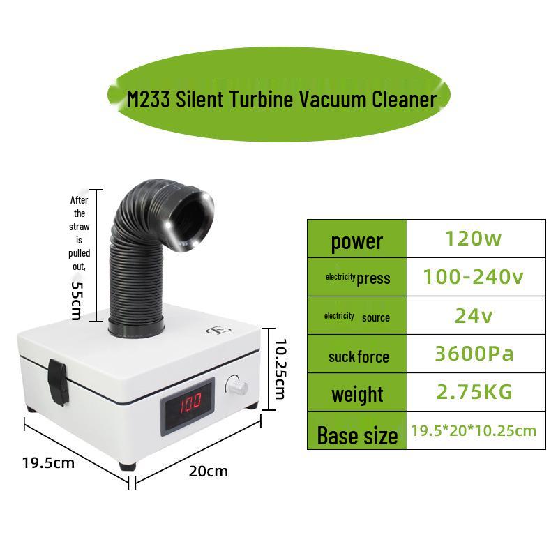 High-Power Silent Nail Dust Collector for Salon Use