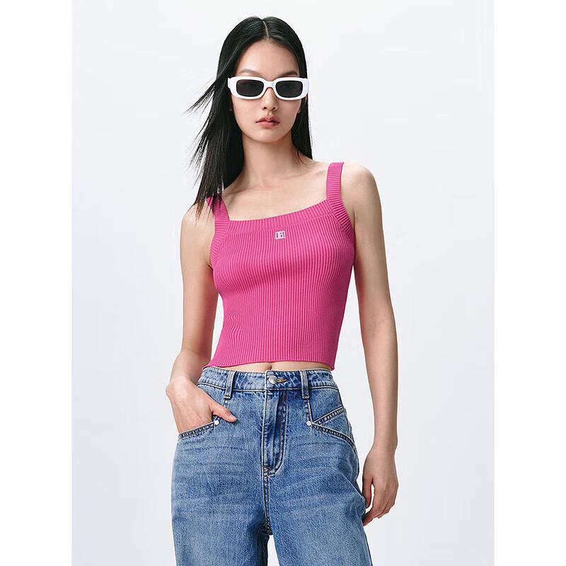 PEACEBIRD Women's Elegant Knit Tank Top