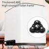 4pcs Furniture Base Rotates Rollers Adhesive Desigs Furniture Base Casters Simple Installation for Renters & Homeowners