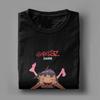 Modny T-shirt z nadrukiem Gorillaz, czysta bawełna, męski, letni, śmieszne koszulki, z okrągłym dekoltem, koszulki hip-hopowe, luźny krój