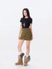 Spicy Girl High-Waisted A-Line Workwear Skirt - Summer Slimming Hip-Hugging Design for Women
