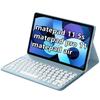Compatible Honor X8A & Huawei MatePad 11.5 Keyboard Leather Case