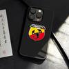 ABARTHess Phone Case PC+TPU For IPhone 15 16 17ProMax 13 16 11 12 14 Pro Xs Max Mini Xr X Plus Cover