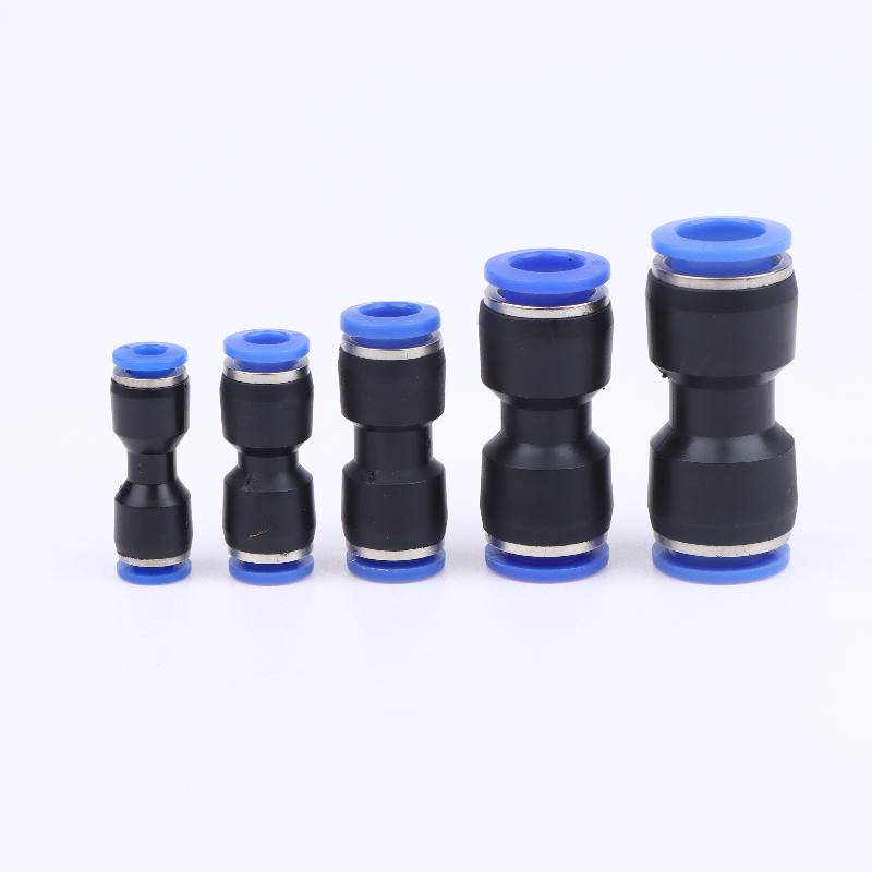 80Pcs/Box Reliable Quick Connect Fittings Straight Push Connectors Designed For Strong Connections In Various Tubes